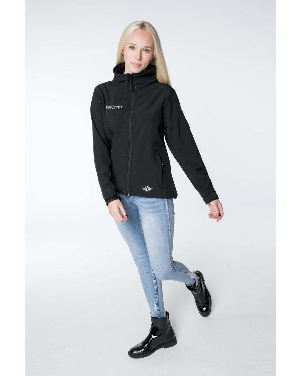 DEPROC WESTLOOK Softshelljacke Damen Schwarz