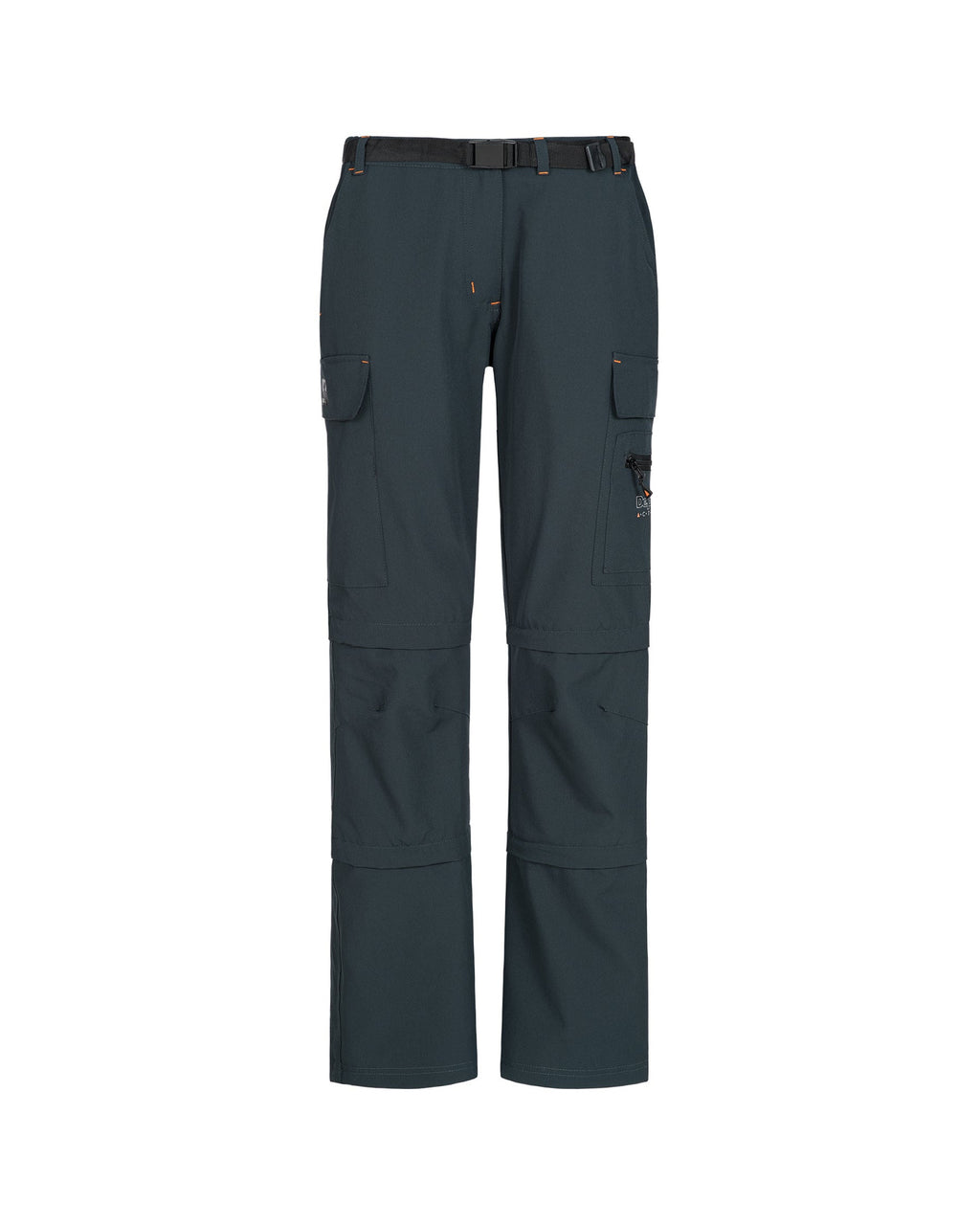 DEPROC Outdoorhose & Trekkinghose Damen KENORA WOMEN Full Stretch Double Zip-Off Darkanthrazit