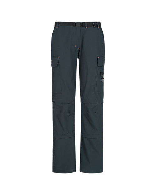 DEPROC Outdoorhose & Trekkinghose Damen KENORA WOMEN Full Stretch Double Zip-Off Darkanthrazit