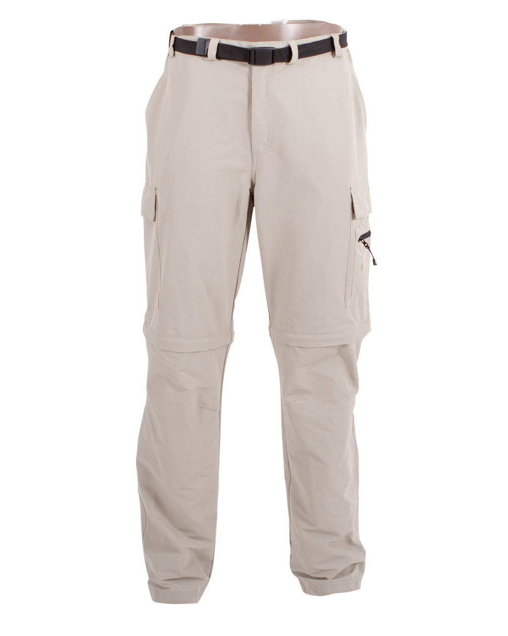 DEPROC 4-Wege-Elastische Outdoorhose Herren KENTVILLE FULLSTRETCH T-ZIP-OFF Men Sand