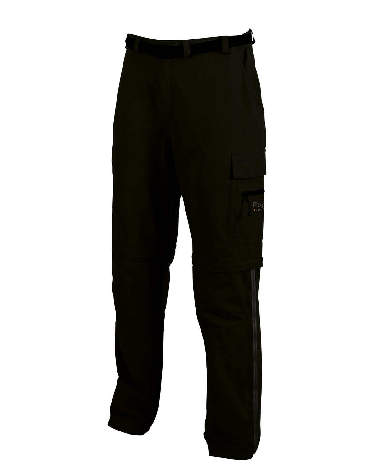DEPROC 4-Wege-Elastische Outdoorhose Herren KENTVILLE FULLSTRETCH T-ZIP-OFF Men Darkanthrazit