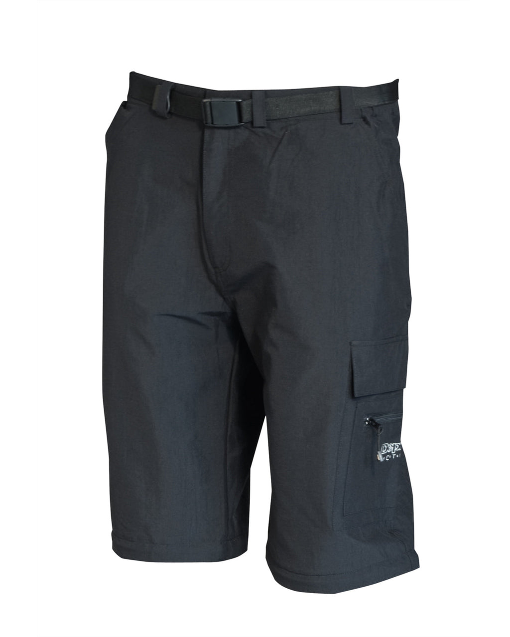 DEPROC 4-Wege-Elastische Outdoorhose Herren KENTVILLE FULLSTRETCH T-ZIP-OFF Men Darkanthrazit