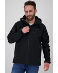 Softshelljacke #ankerglutfreiheit Schwarz