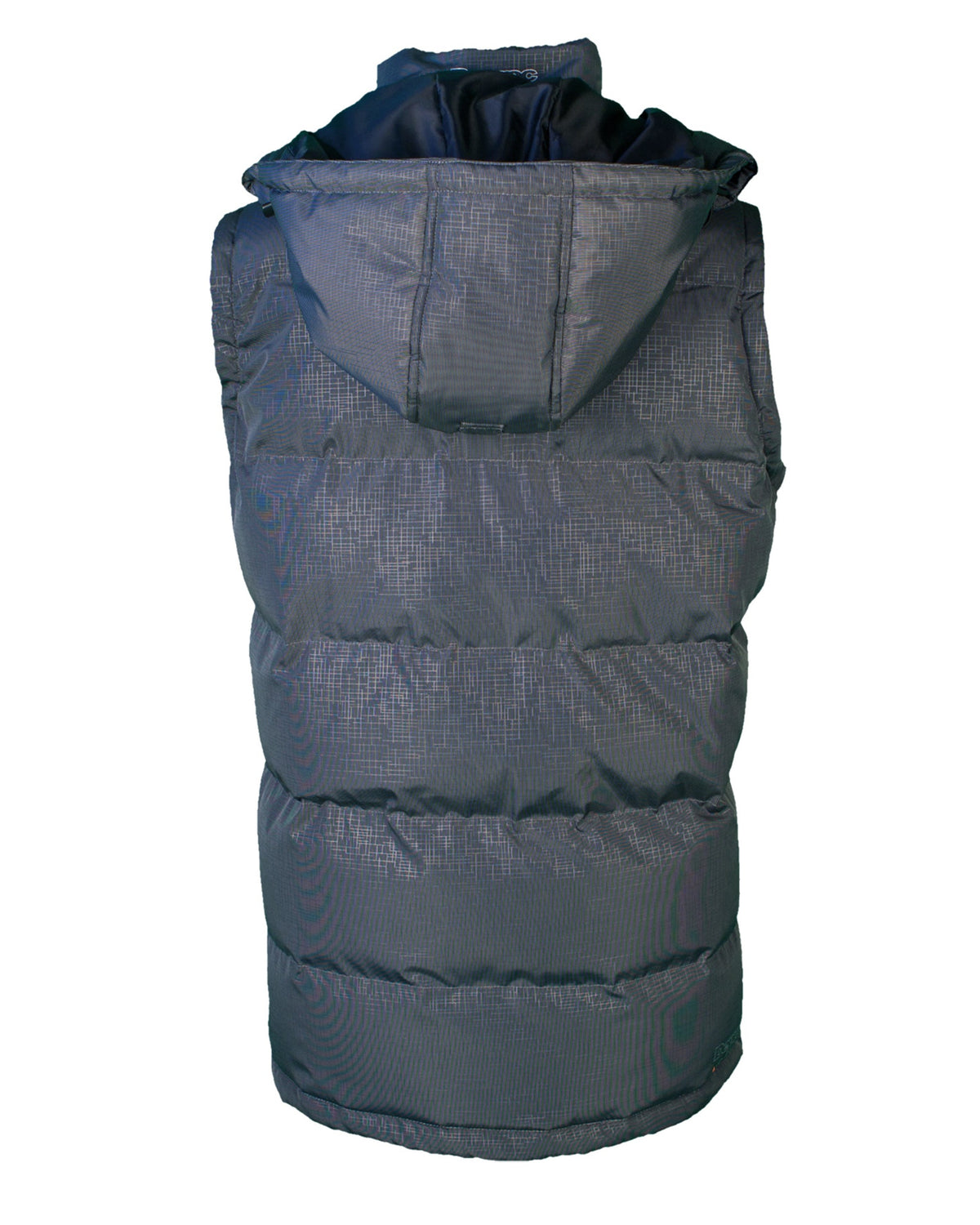 DEPROC Damen Weste Fiber Daunen Waddington Lady Anthrazitmuster