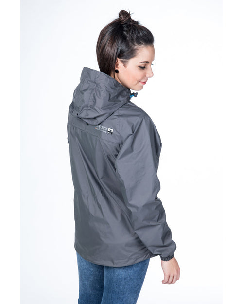 DEPROC Regenjacke CHESTER Anthrazit