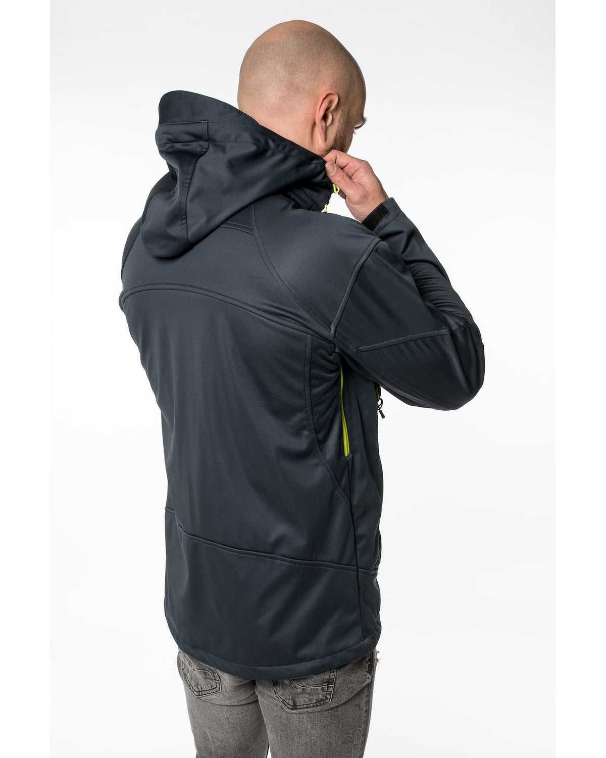 DEPROC Softshelljacke Herren DOWNTON PEAK Men mit abnehmbarer Kapuze