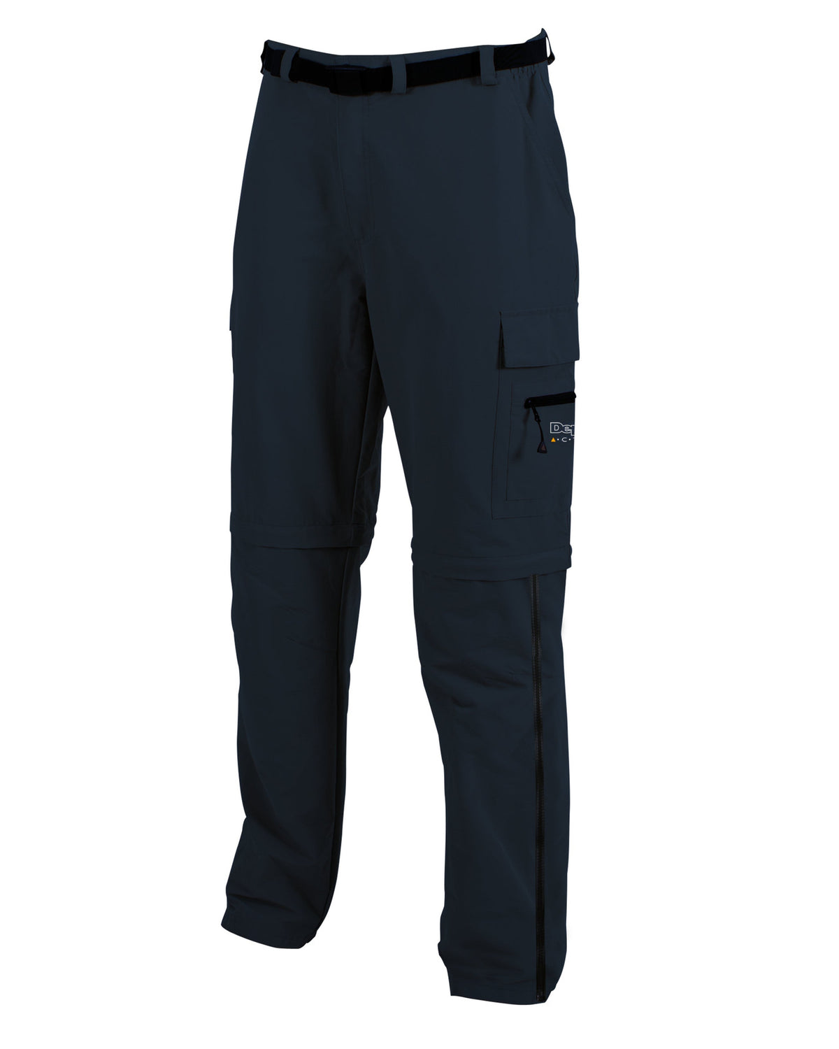 DEPROC Trekkinghose & Outdoorhose Damen KENORA T-ZIP-OFF mit seitlichem RV Darkanthrazit