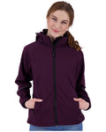 DEPROC Softshelljacke Damen NIGEL PEAK WOMEN Lila