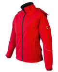 DEPROC Softshelljacke Damen NIGEL PEAK WOMEN Darkred