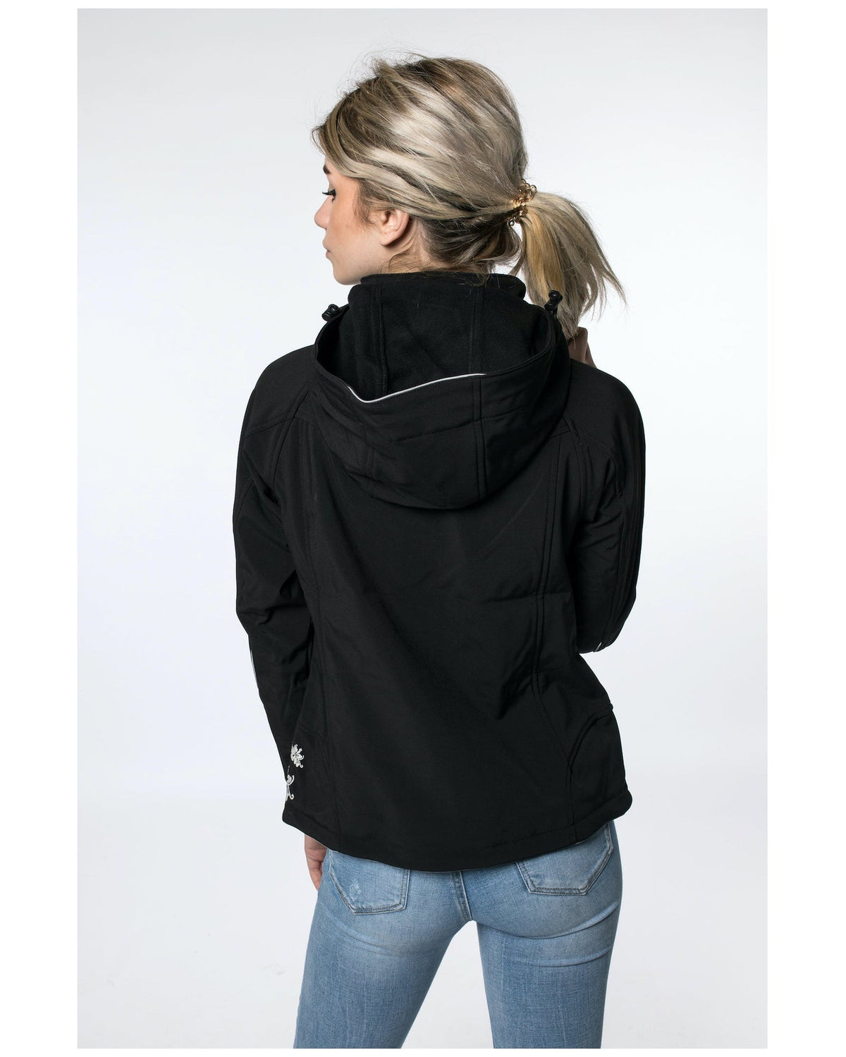DEPROC Softshelljacke Damen NIGEL PEAK WOMEN Schwarz