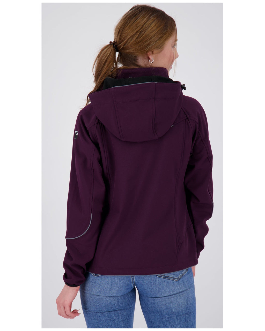 DEPROC Softshelljacke Damen NIGEL PEAK WOMEN Lila