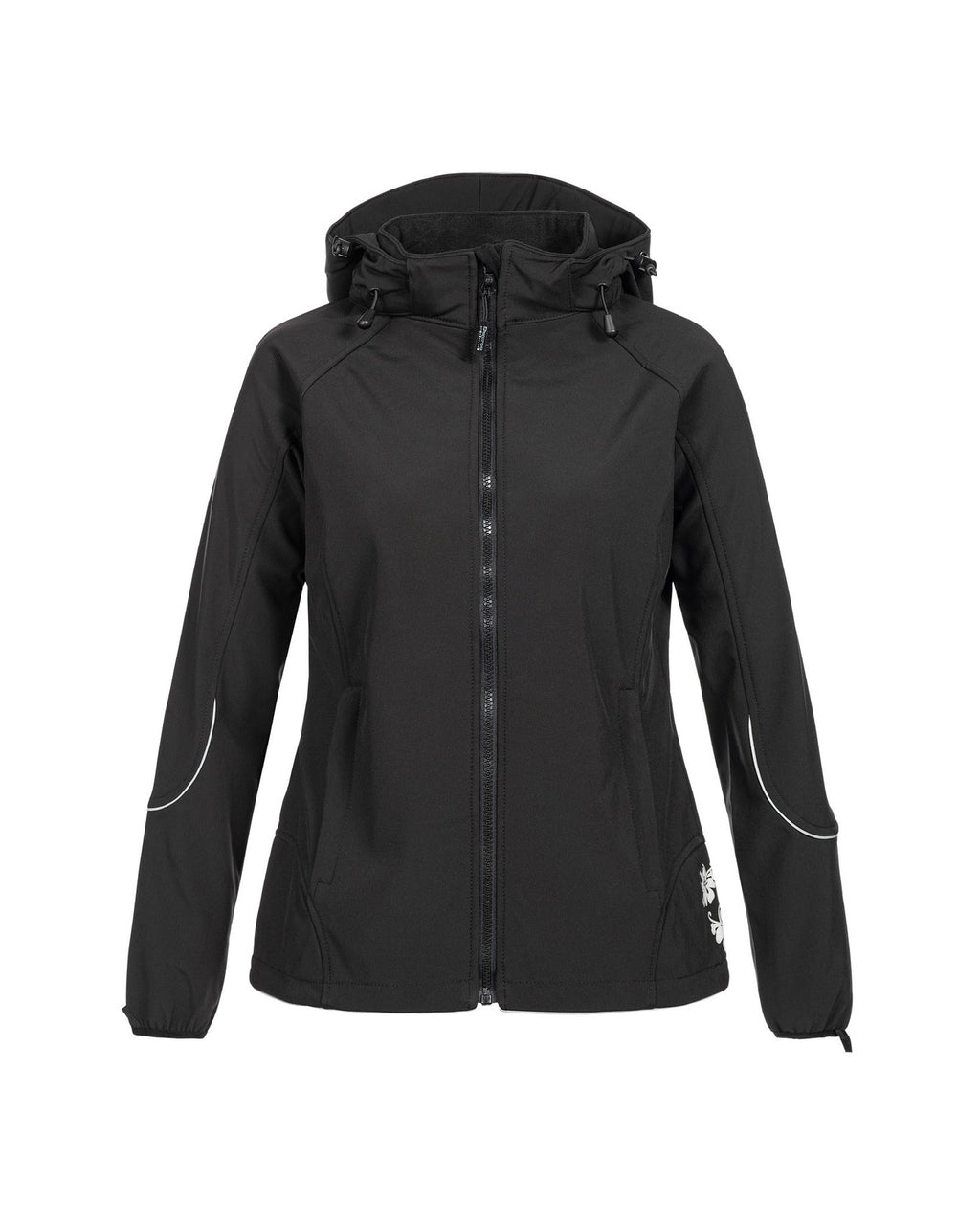 DEPROC Softshelljacke Damen NIGEL PEAK WOMEN Schwarz