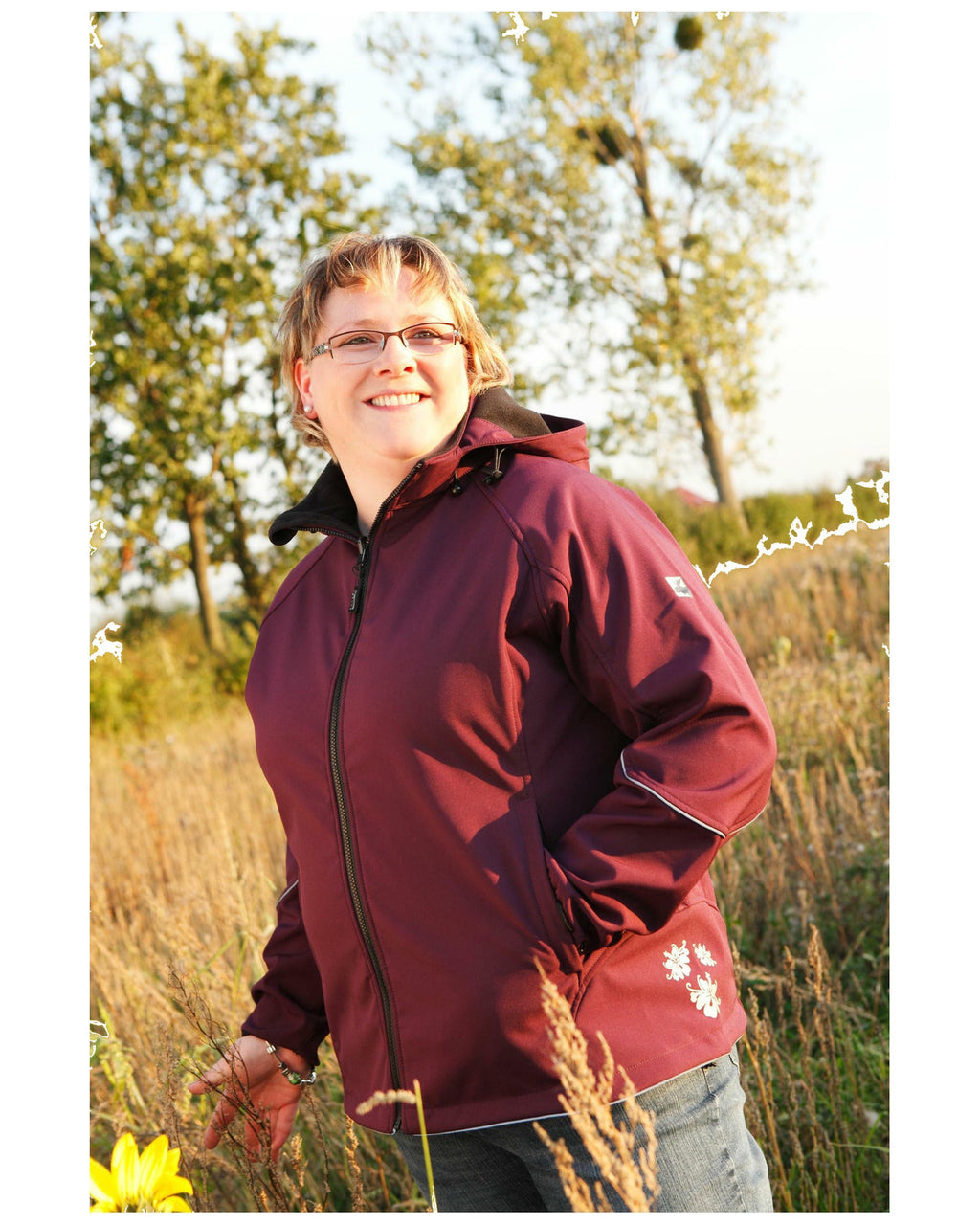 DEPROC Softshelljacke Damen NIGEL PEAK WOMEN Lila