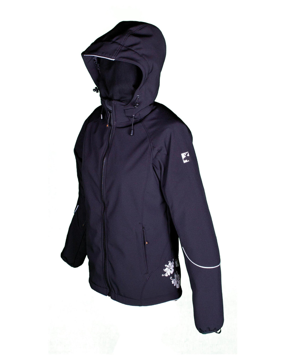 DEPROC Softshelljacke Damen NIGEL PEAK WOMEN Schwarz