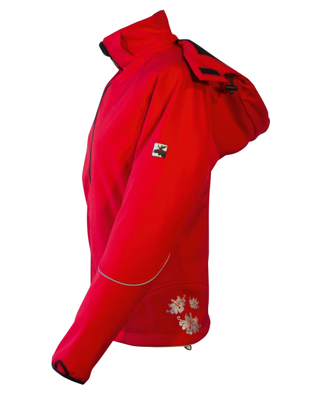 DEPROC Softshelljacke Damen NIGEL PEAK WOMEN Darkred