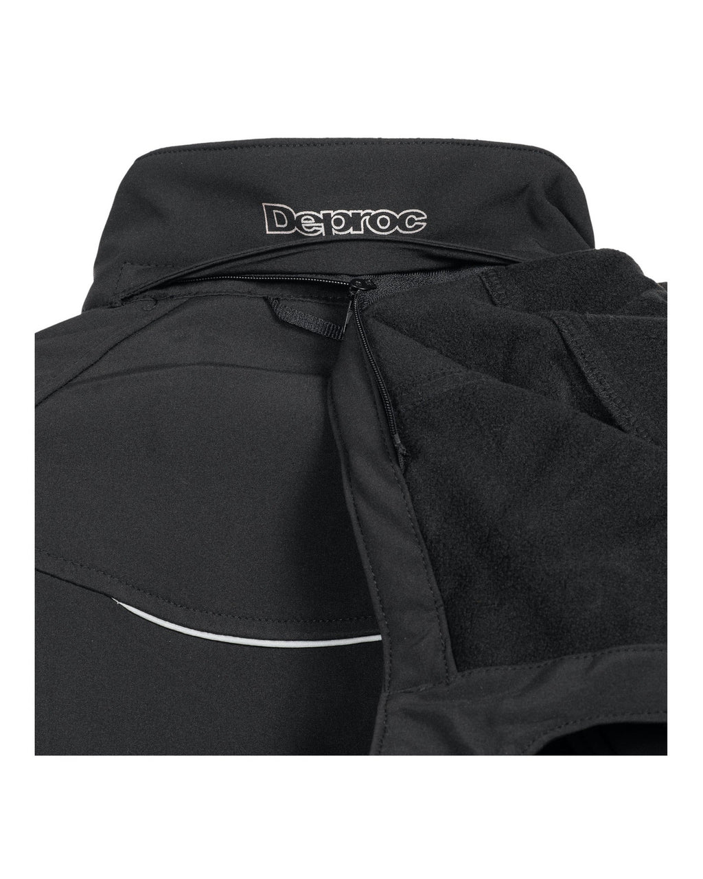 DEPROC Softshelljacke Damen NIGEL PEAK WOMEN Schwarz