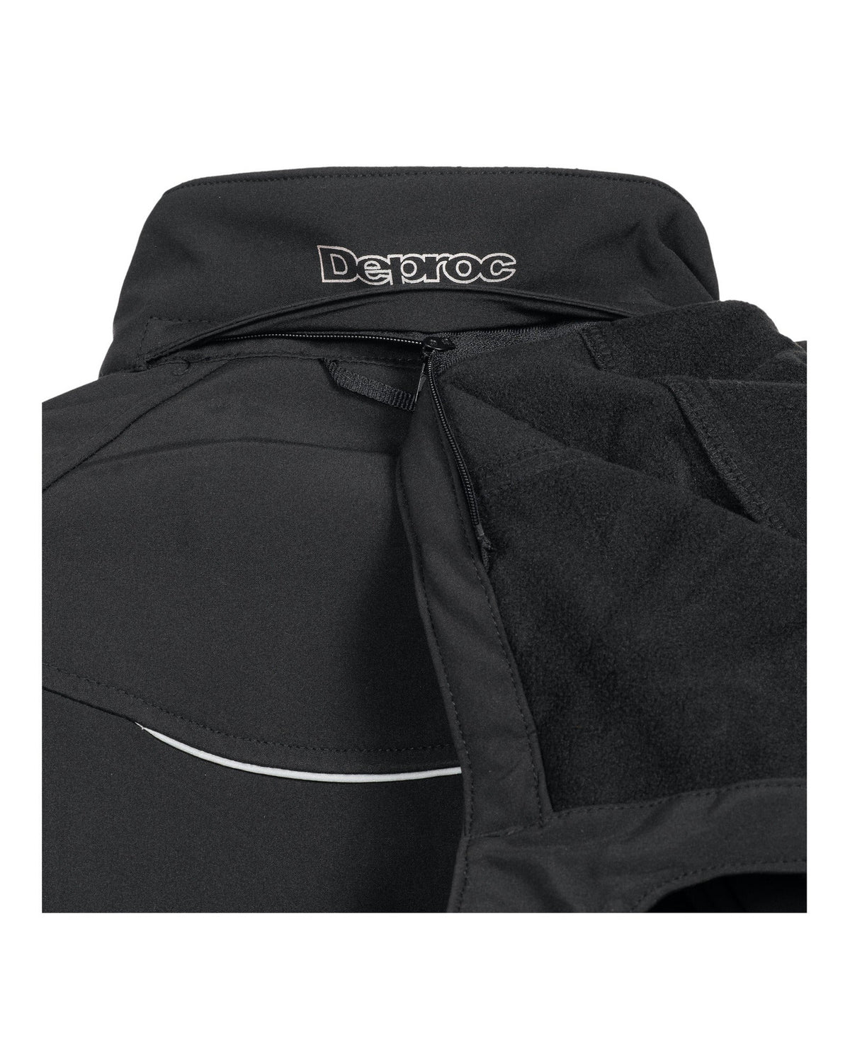 DEPROC Softshelljacke Damen NIGEL PEAK WOMEN Schwarz