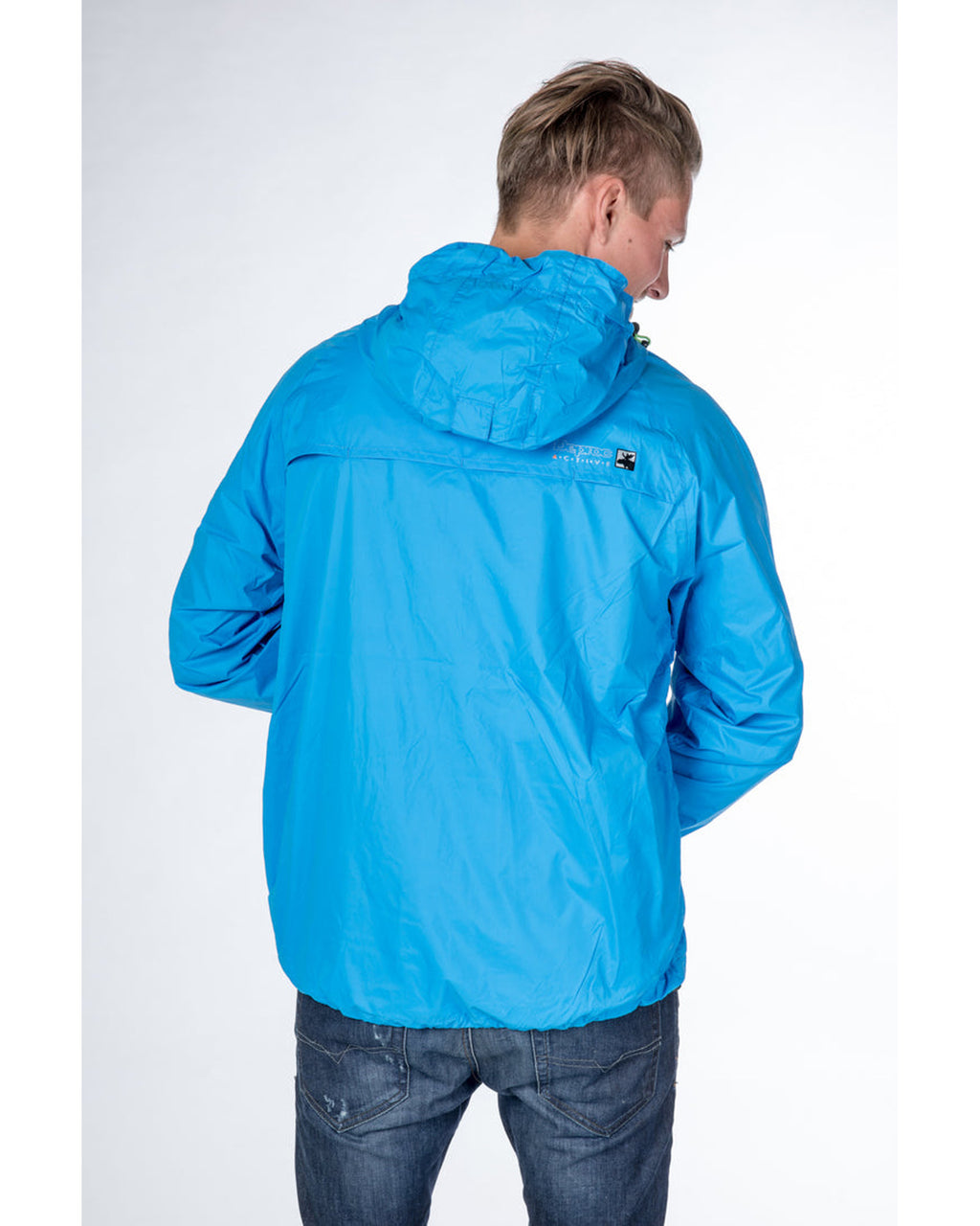 DEPROC Rain Jacket Men CHESTER Blue