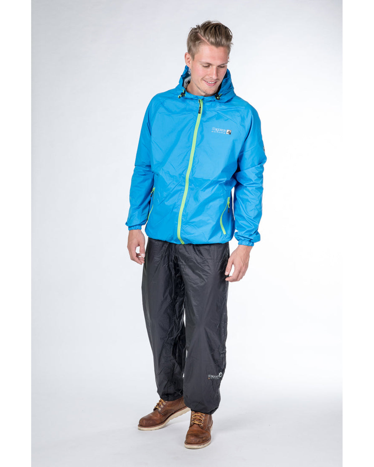 DEPROC Rain Jacket Men CHESTER Blue