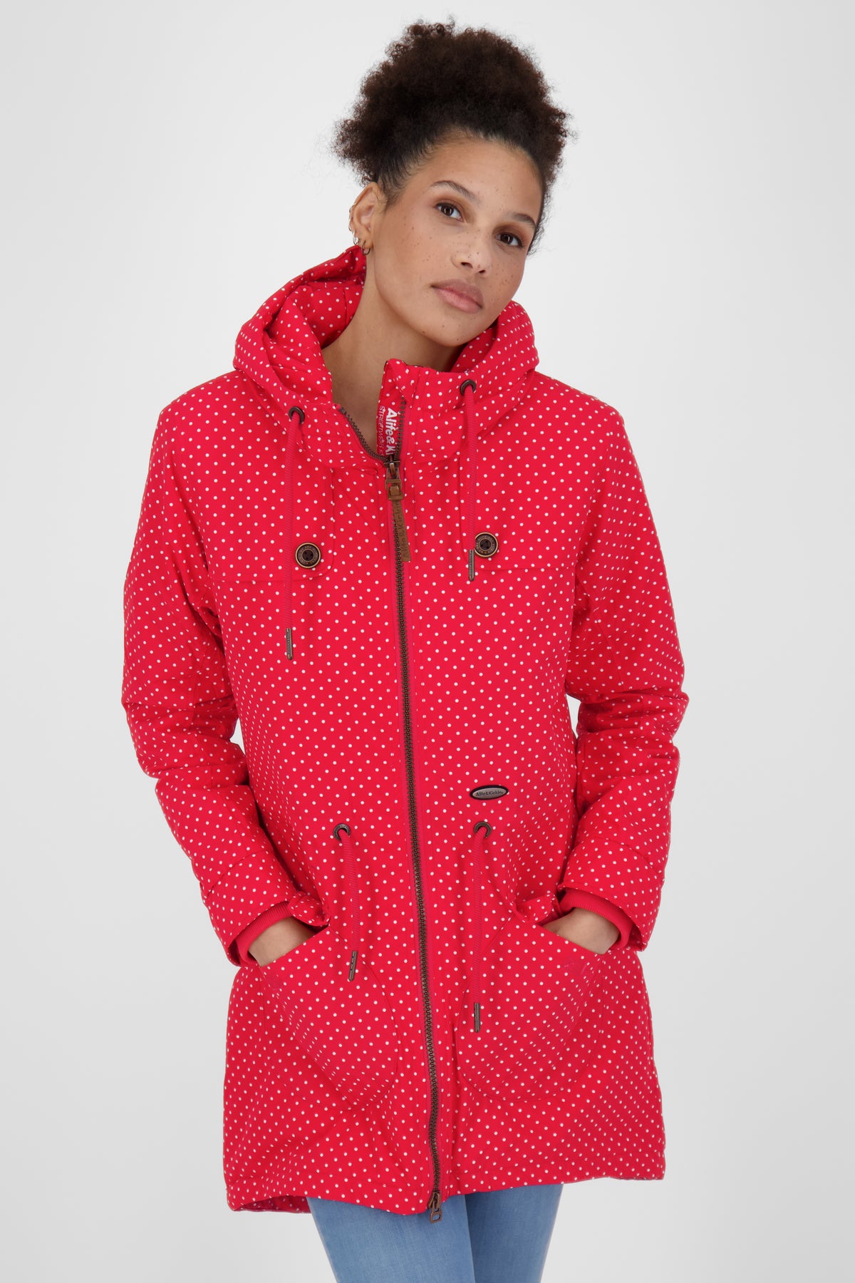ALIFE & KICKIN Damen Winterparka CharlotteAK fuchsia - 3