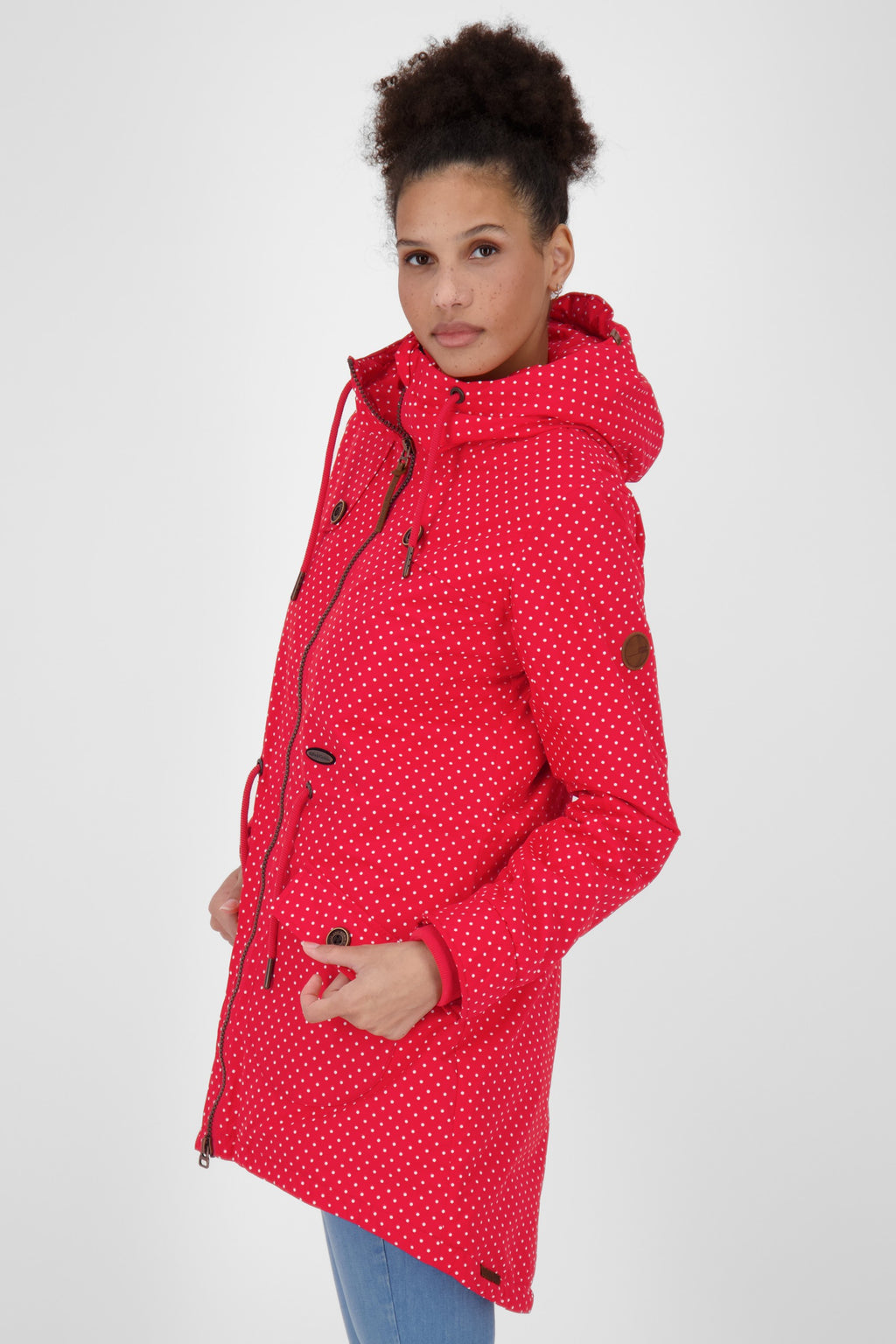 ALIFE & KICKIN Damen Winterparka CharlotteAK fuchsia