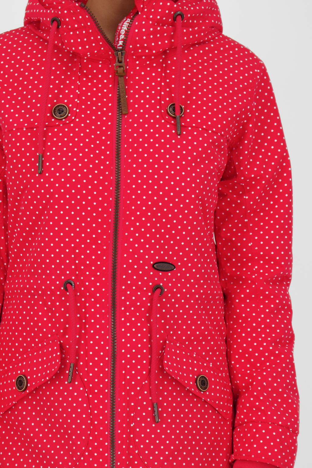 ALIFE & KICKIN Damen Winterparka CharlotteAK fuchsia - 4