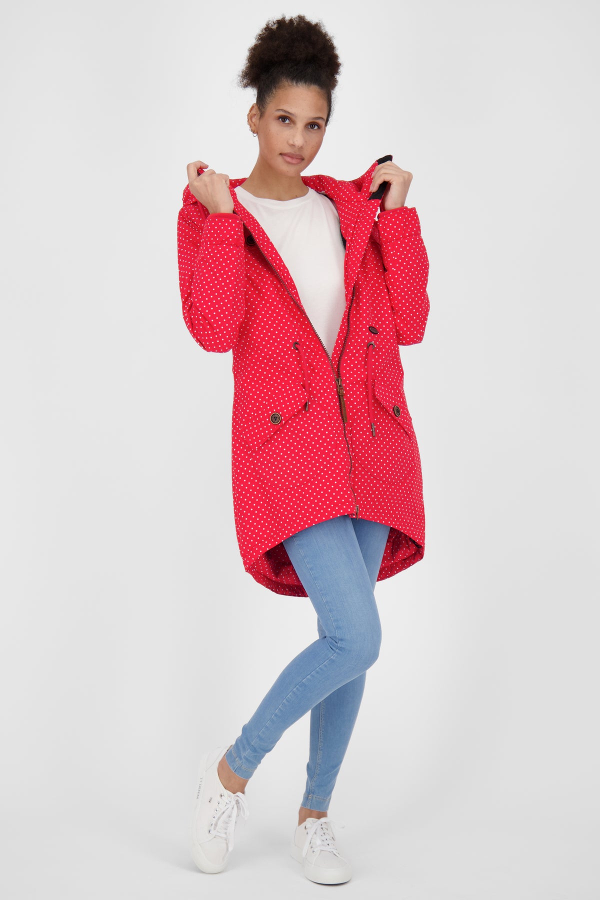ALIFE & KICKIN Damen Winterparka CharlotteAK fuchsia - 5