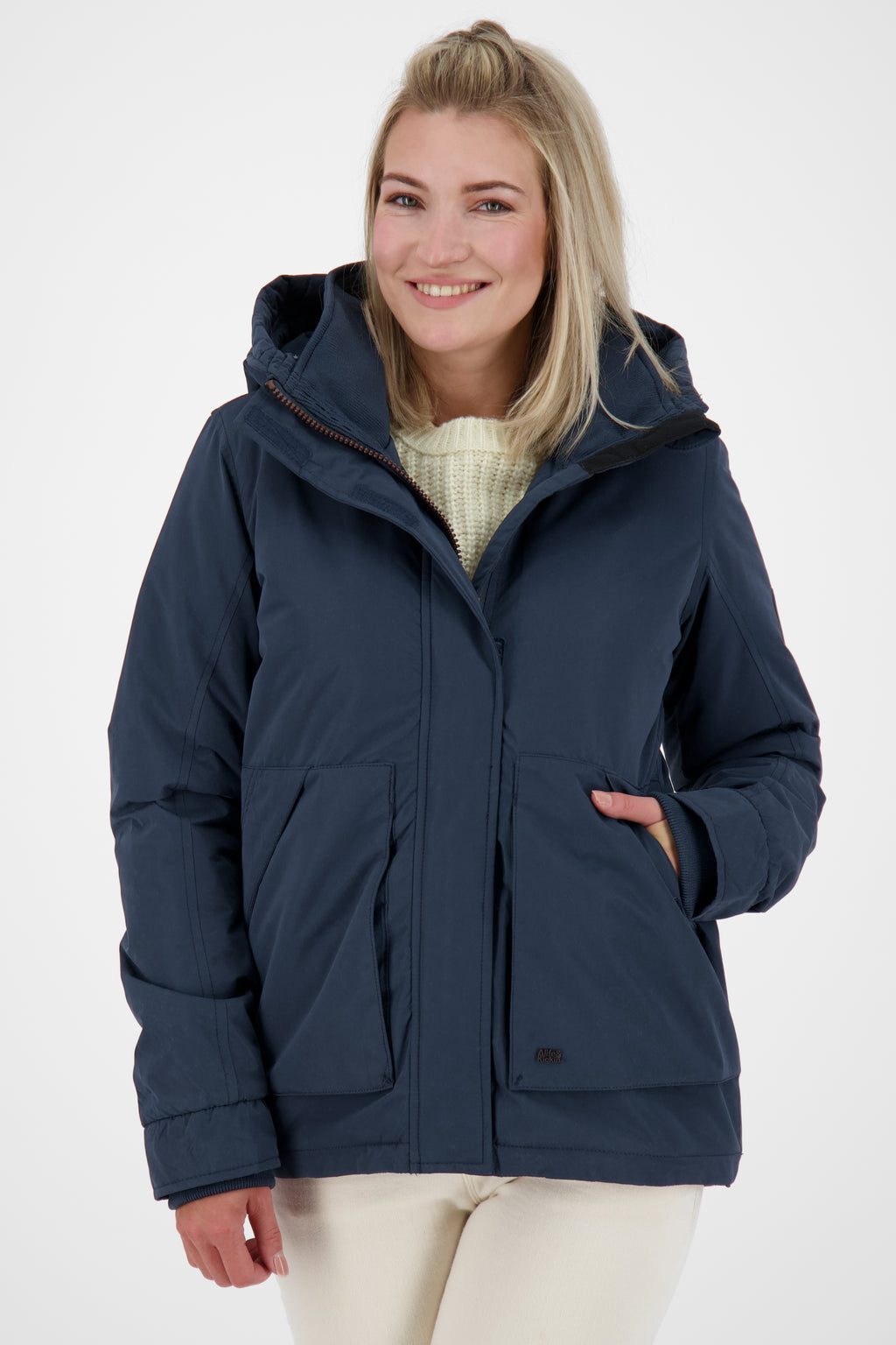 ALIFE & KICKIN Damen Winterjacke NaomiAK marine - 3