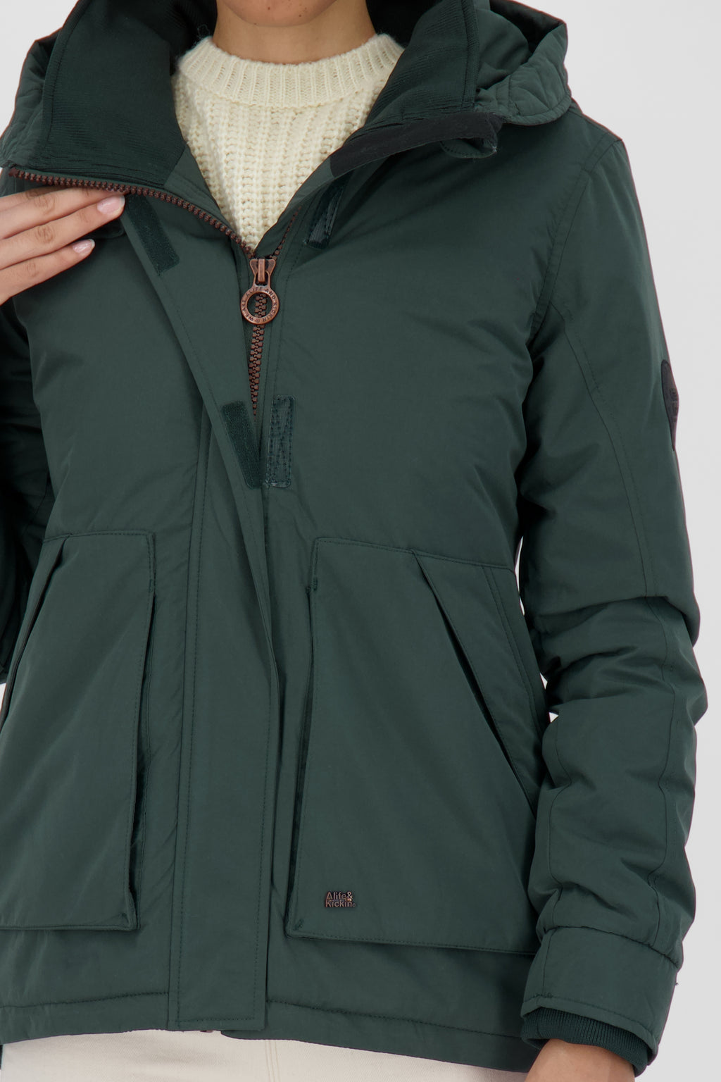 ALIFE & KICKIN Damen Winterjacke NaomiAK dark forest - 7