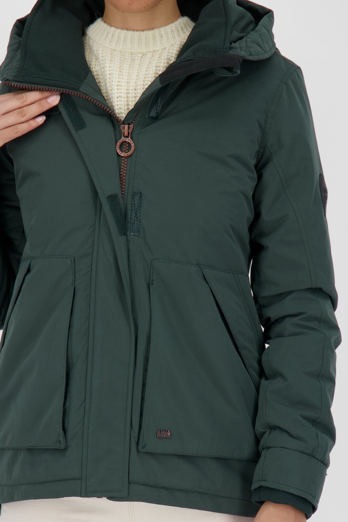 ALIFE & KICKIN Damen Winterjacke NaomiAK dark forest - 7