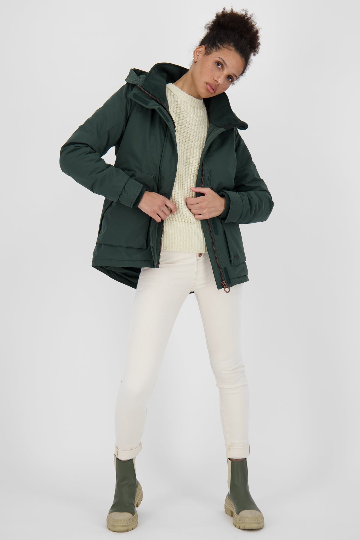 ALIFE & KICKIN Damen Winterjacke NaomiAK dark forest - 8