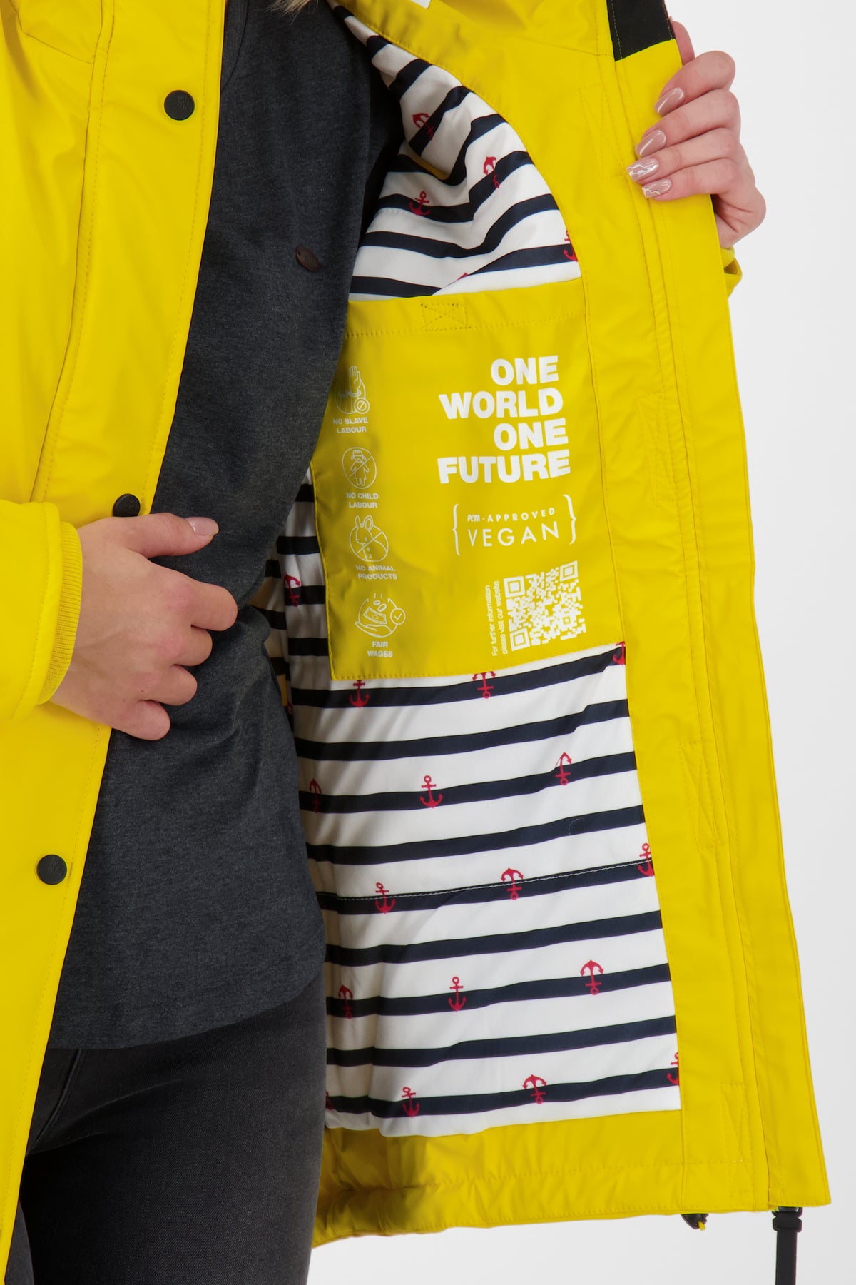 ALIFE & KICKIN Damen Winterjacke ElmaAK citron - 2