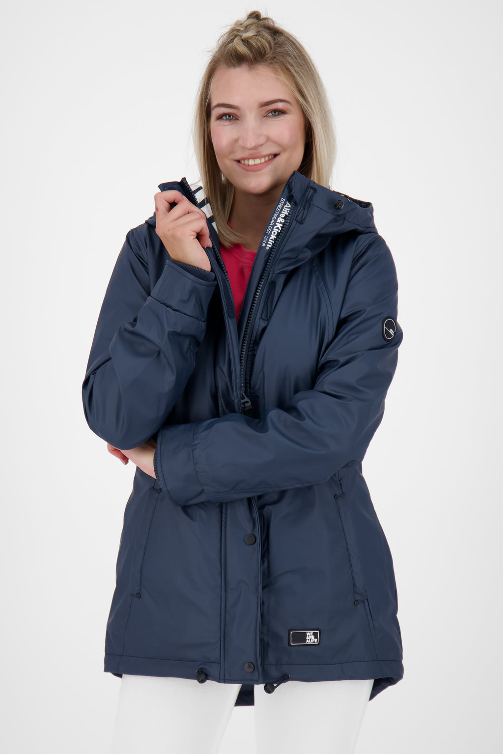 ALIFE & KICKIN Damen Winterjacke ElmaAK marine - 6