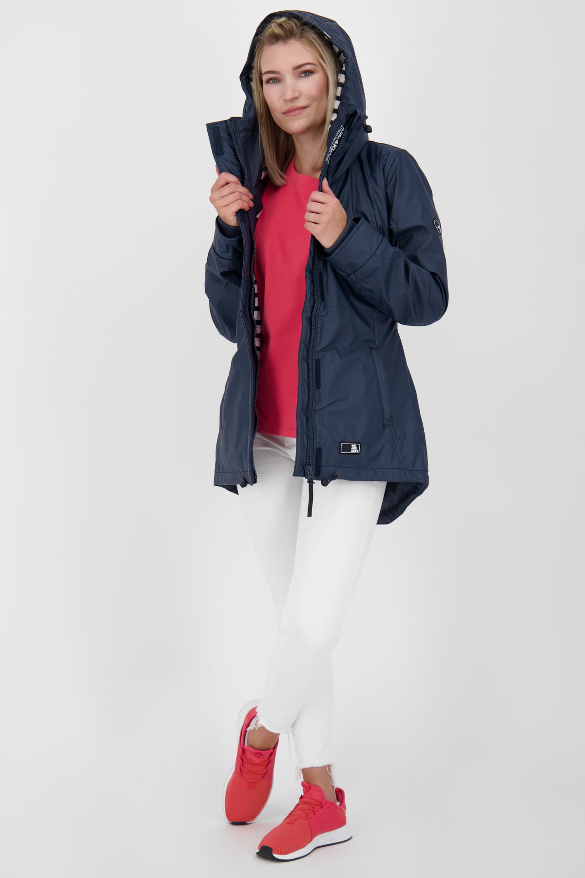 ALIFE & KICKIN Damen Winterjacke ElmaAK marine - 2
