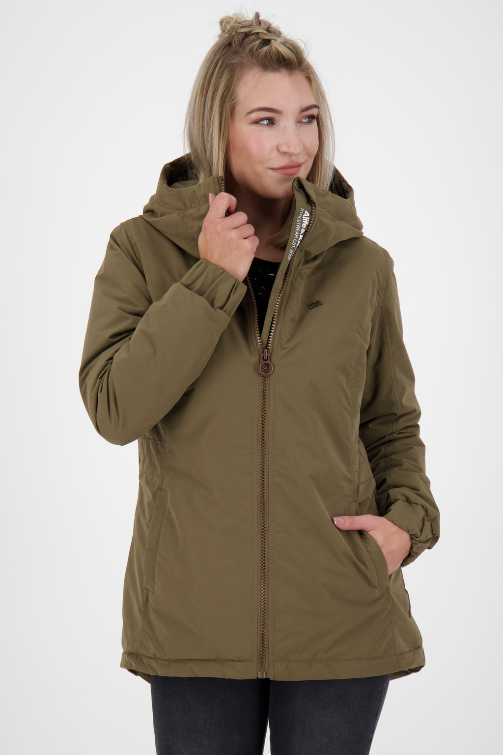 ALIFE & KICKIN Damen Winterjacke NalinaAK stone - 4