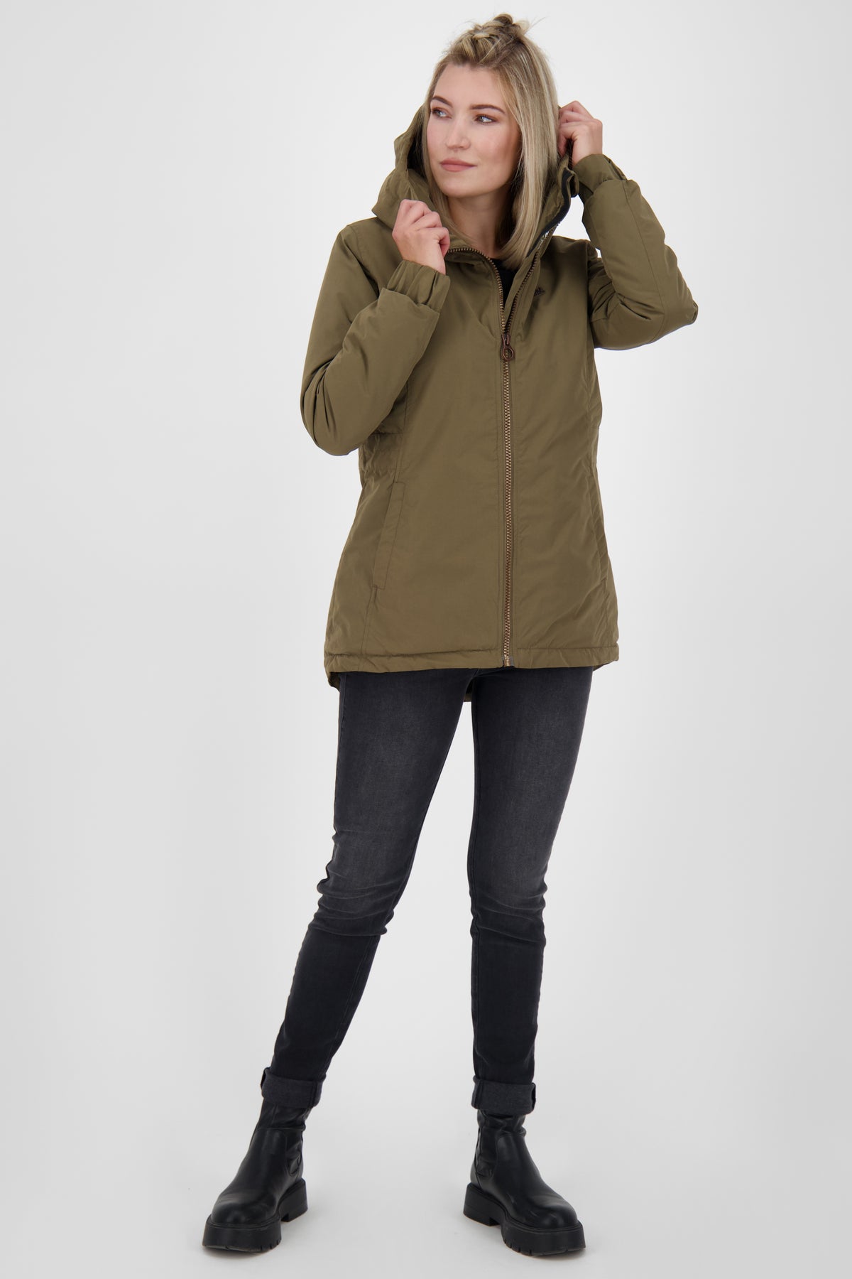 ALIFE & KICKIN Damen Winterjacke NalinaAK stone - 3