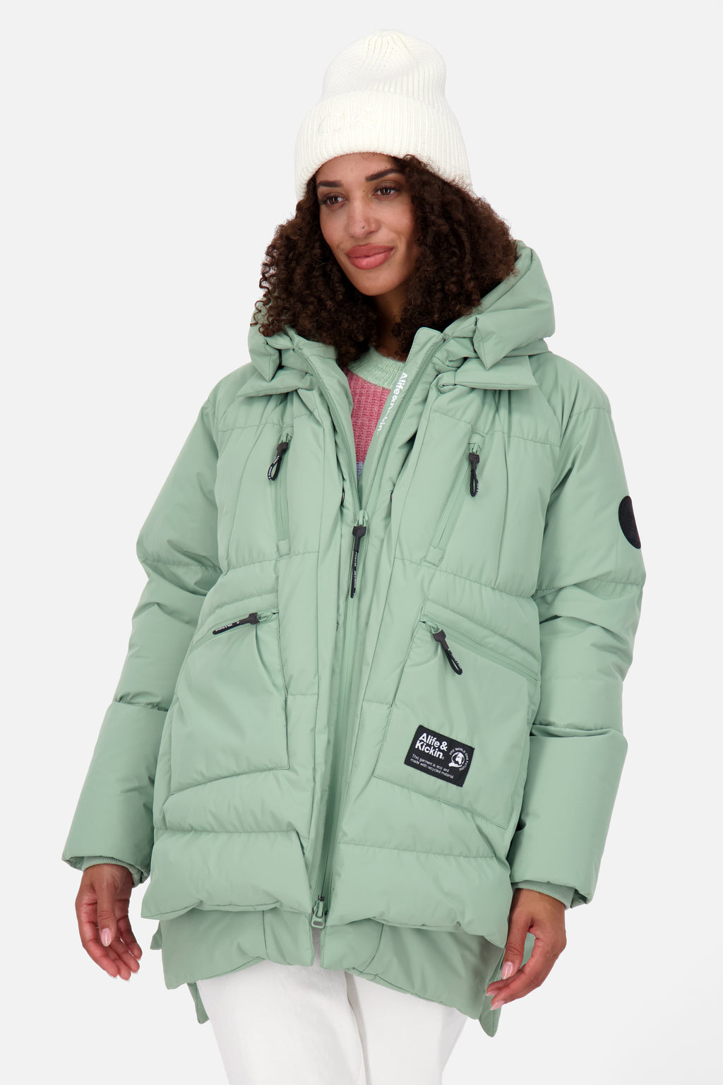 ALIFE & KICKIN Damen Winterjacke RachelAK alpine frost - 3