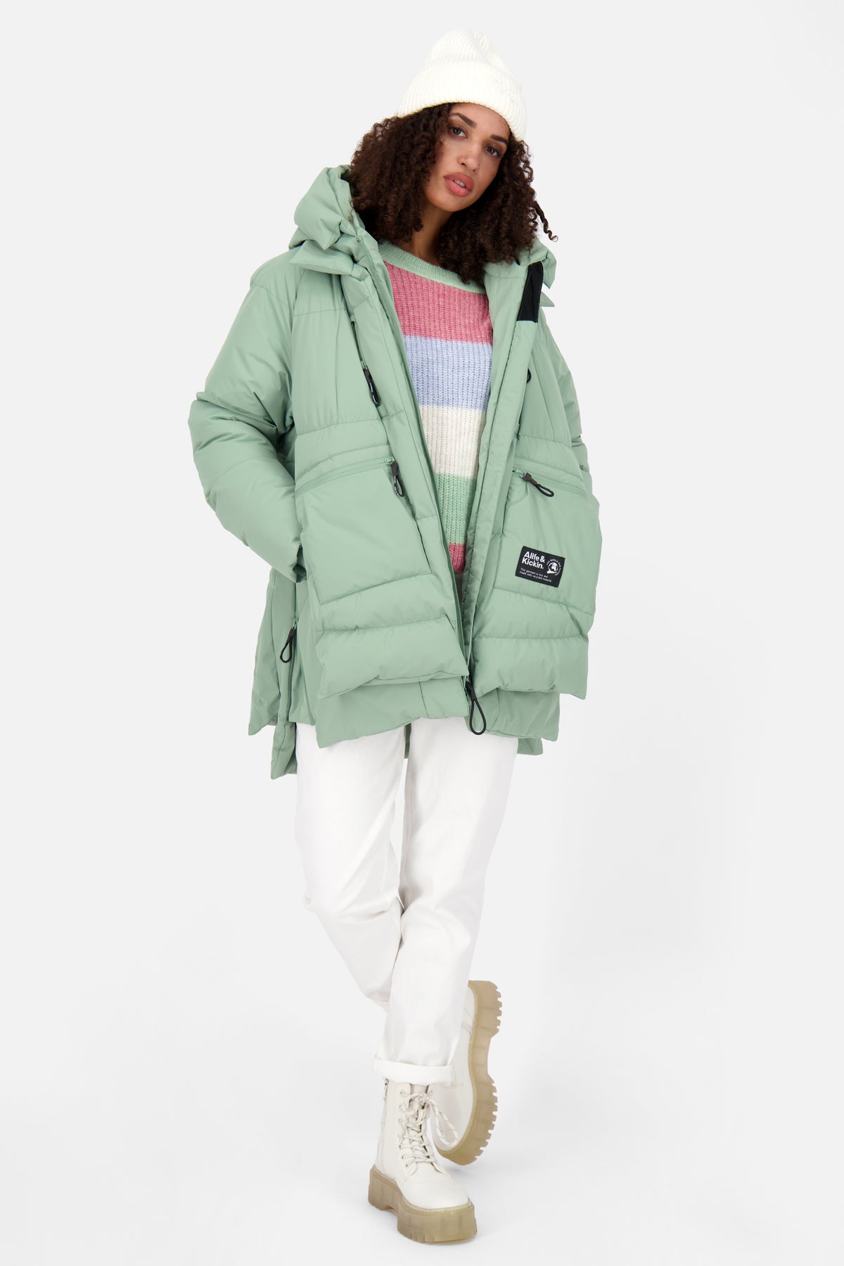 ALIFE & KICKIN Damen Winterjacke RachelAK alpine frost - 4