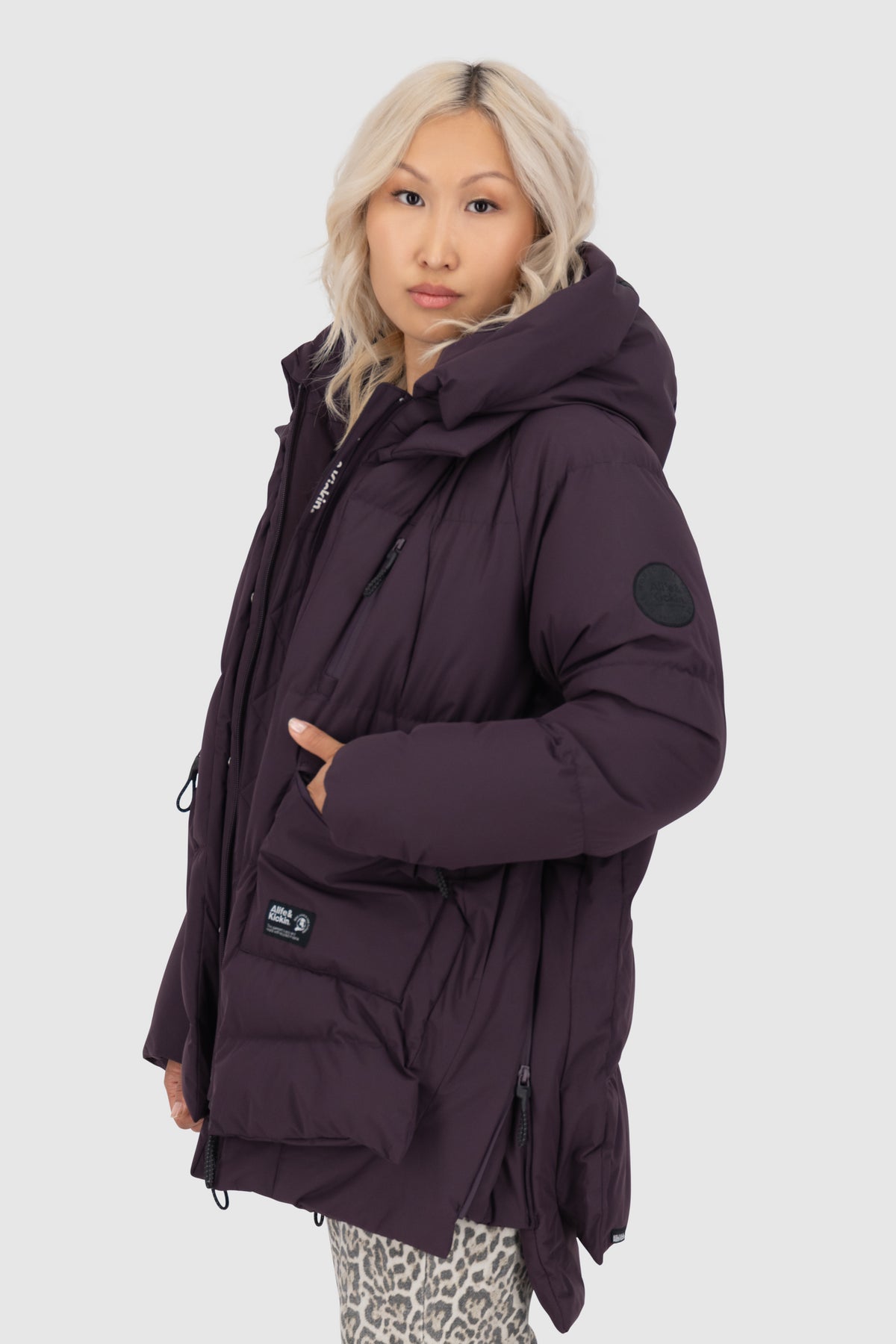 ALIFE & KICKIN Damen Winterjacke RachelAK aubergine - 2