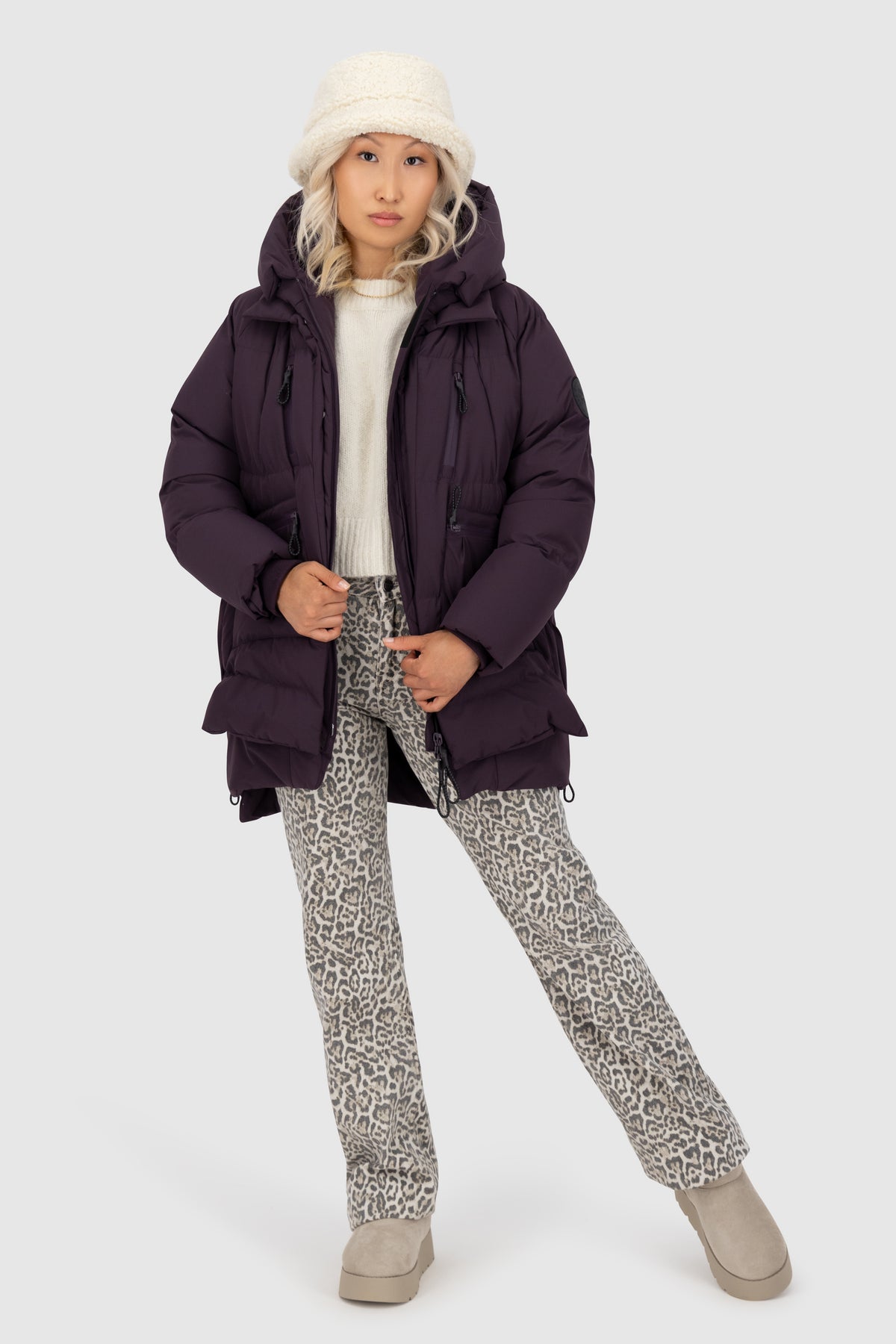 ALIFE & KICKIN Damen Winterjacke RachelAK aubergine - 6