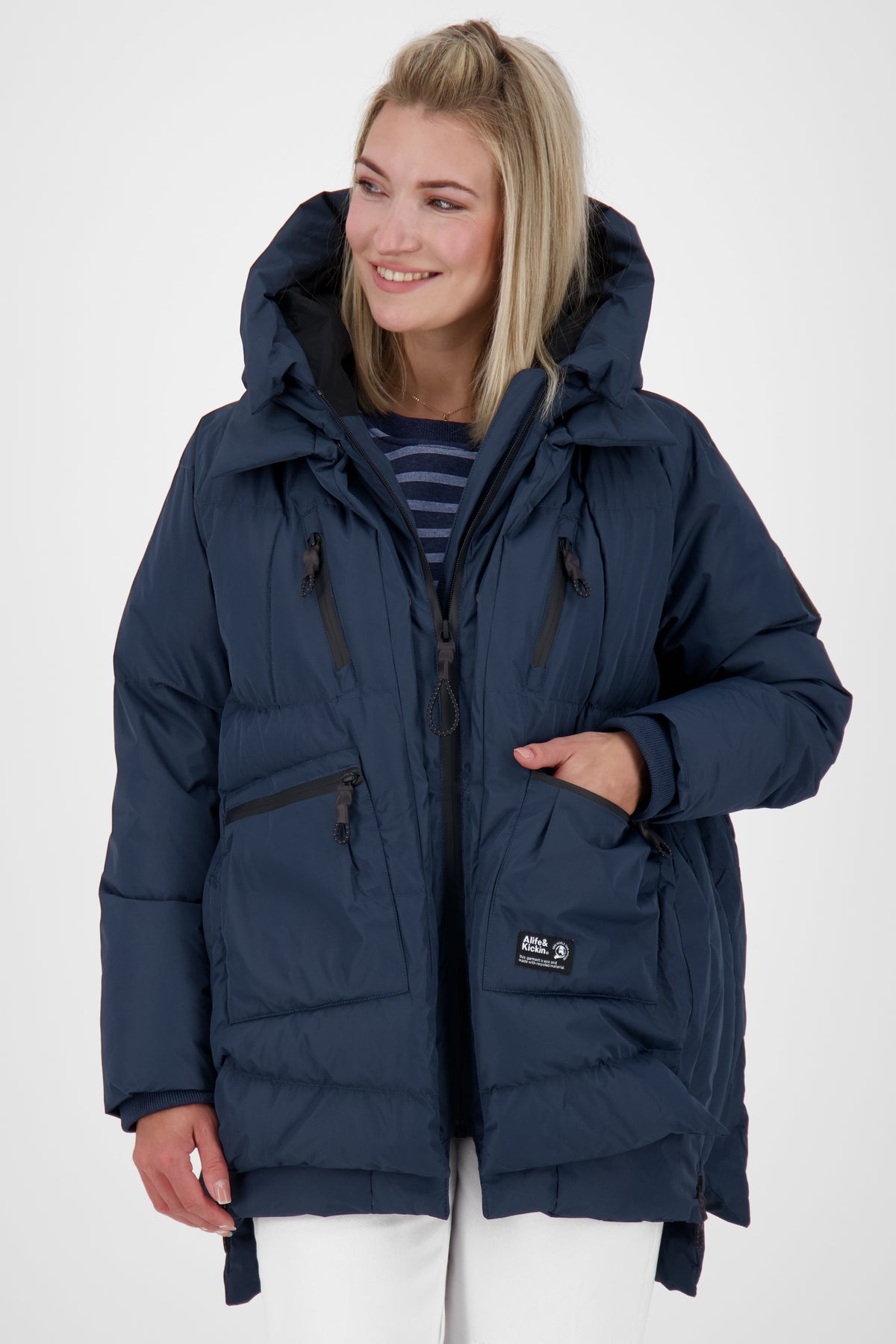ALIFE & KICKIN Damen Winterjacke RachelAK marine - 6