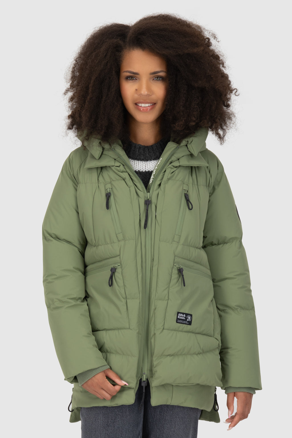 ALIFE & KICKIN Damen Winterjacke RachelAK dust - 3