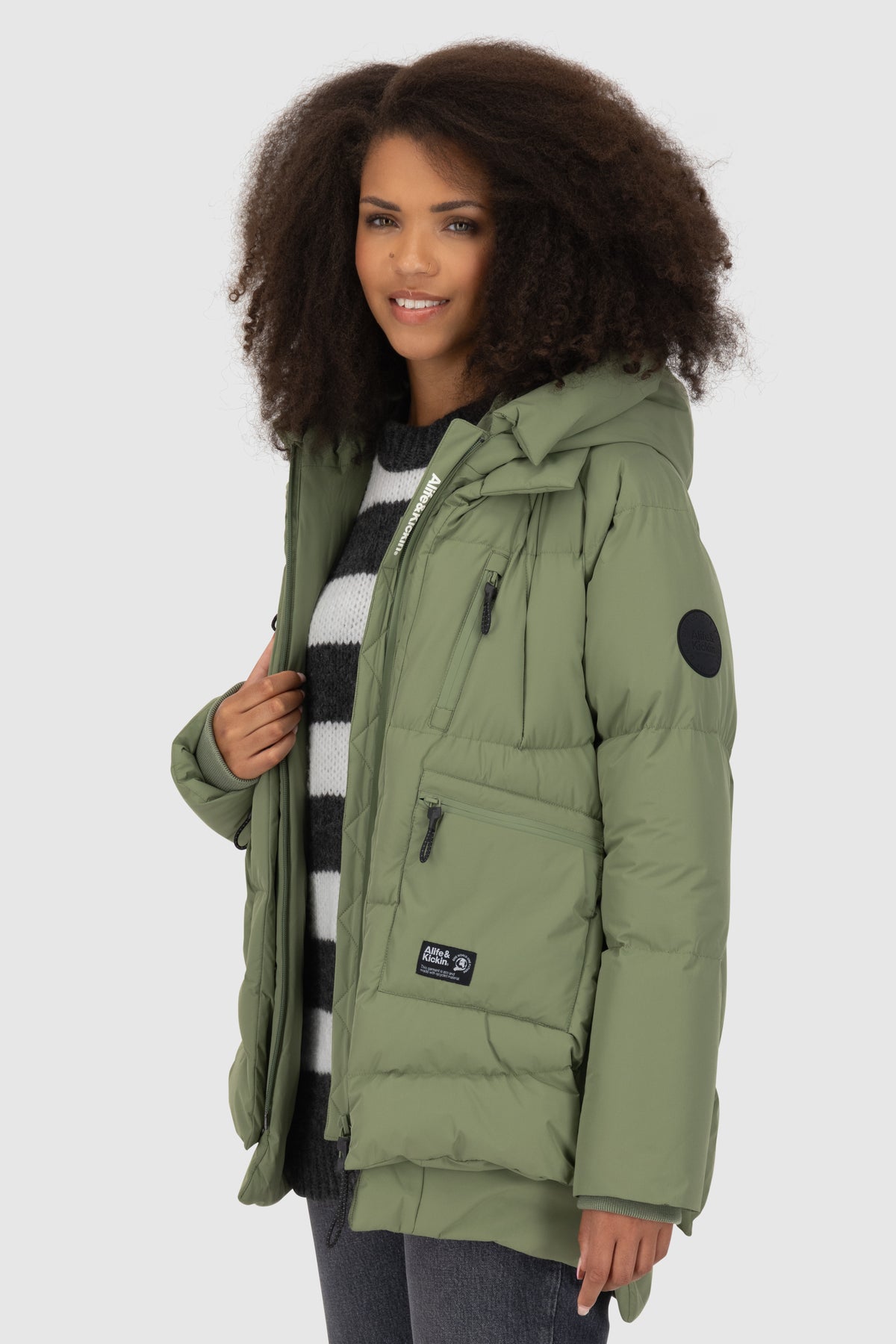 ALIFE & KICKIN Damen Winterjacke RachelAK dust - 2