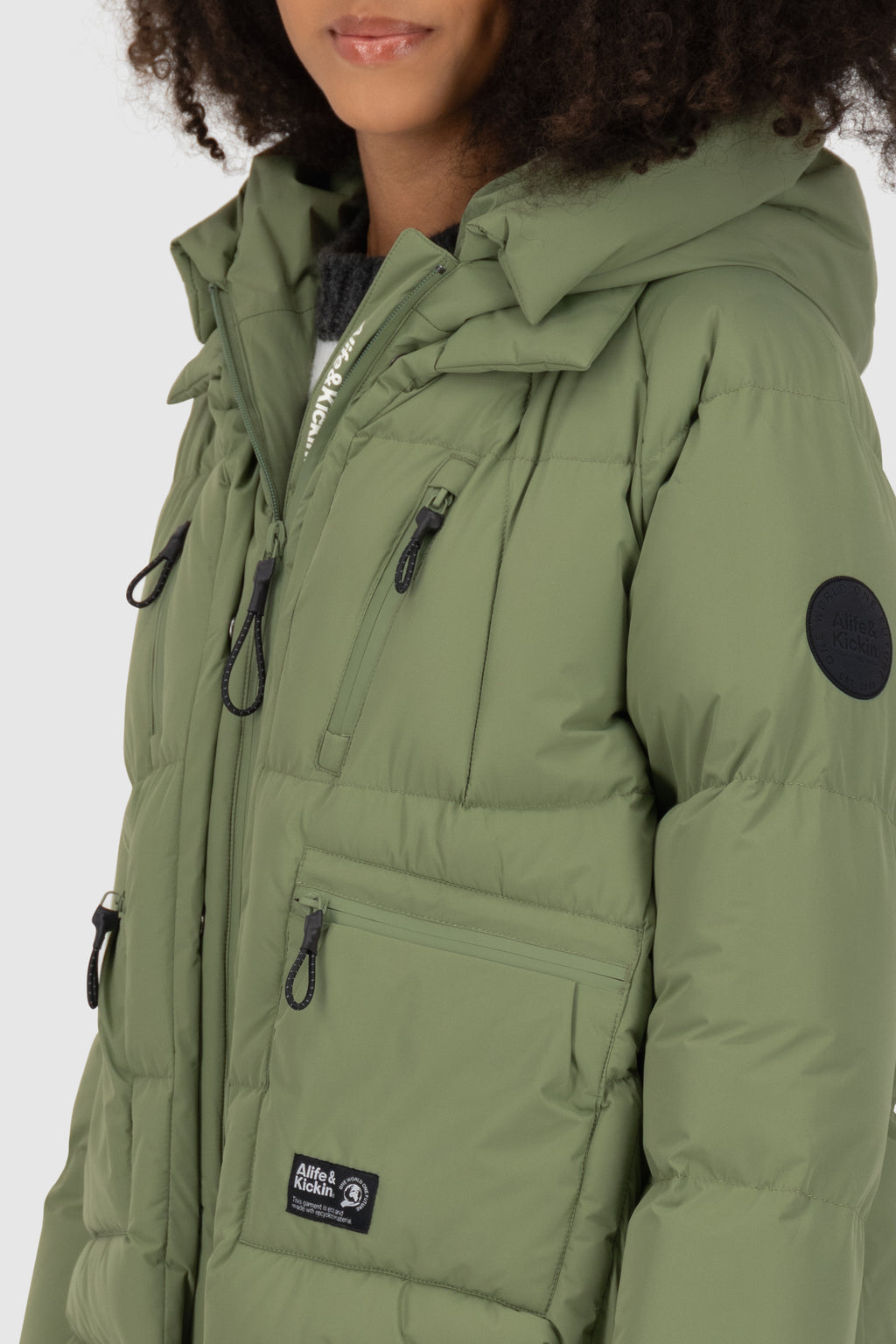 ALIFE & KICKIN Damen Winterjacke RachelAK dust - 5