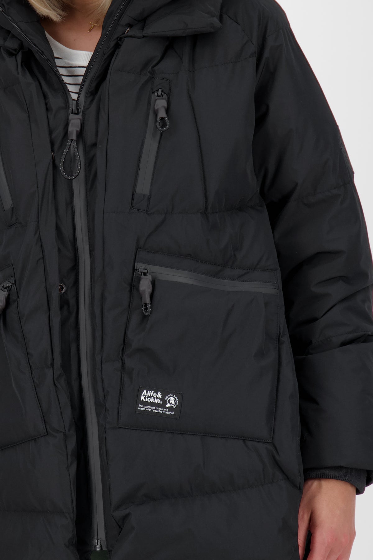 ALIFE & KICKIN Damen Winterjacke RachelAK moonless - 6