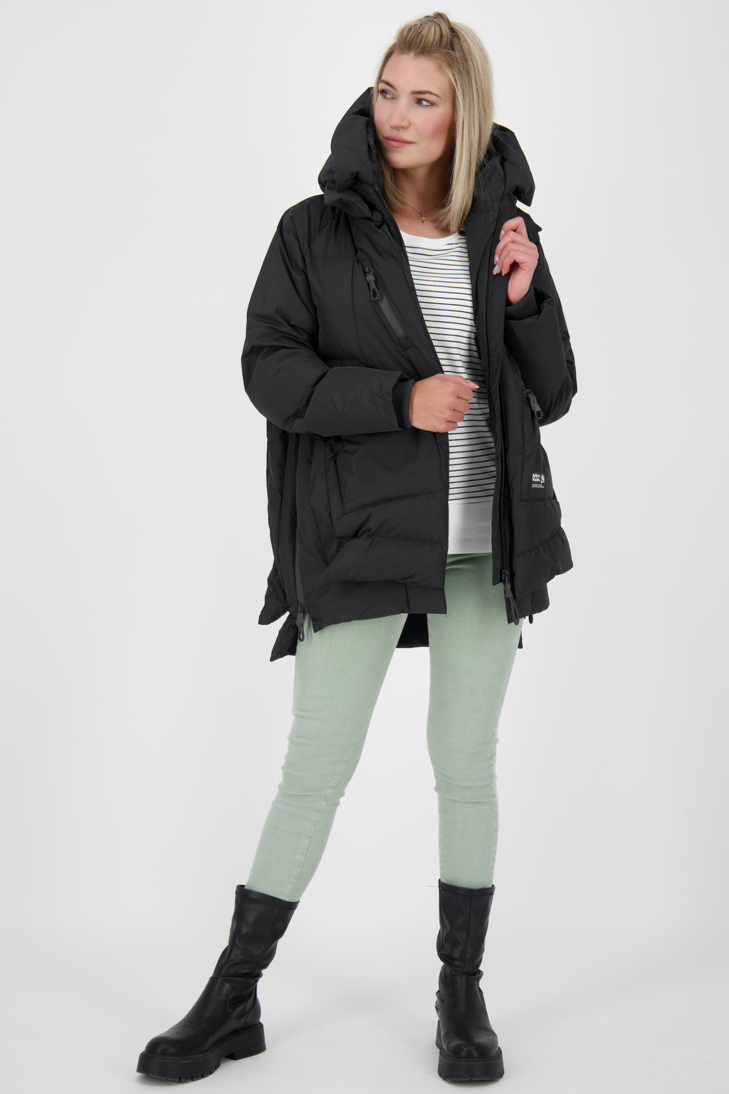 ALIFE & KICKIN Damen Winterjacke RachelAK moonless - 5