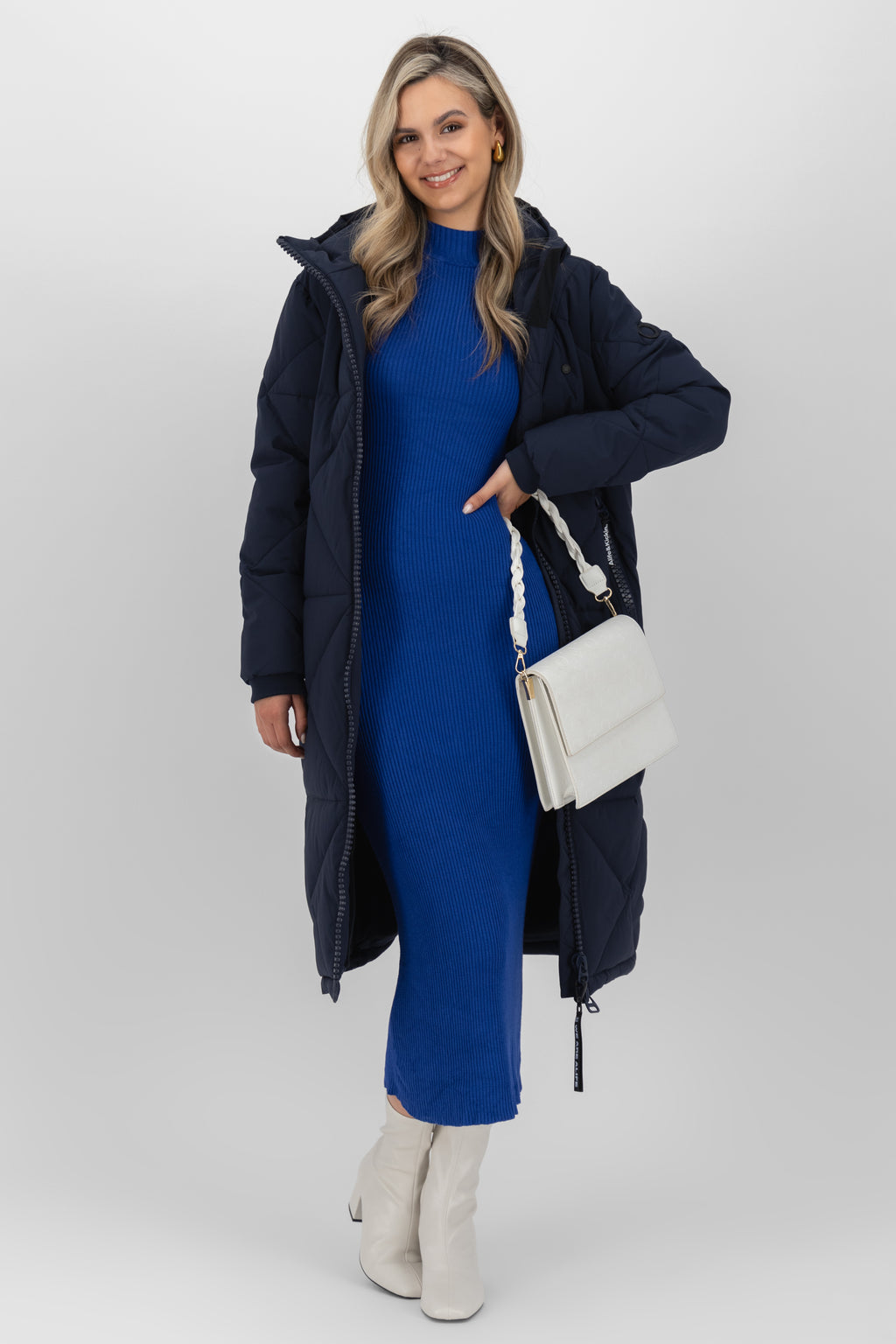 ALIFE & KICKIN Damen Mantel EnyaAK marine - 5