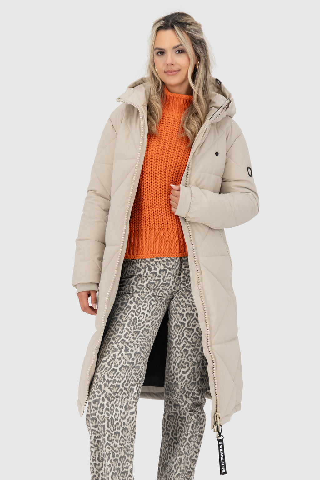 ALIFE & KICKIN Damen Mantel EnyaAK pumice - 6
