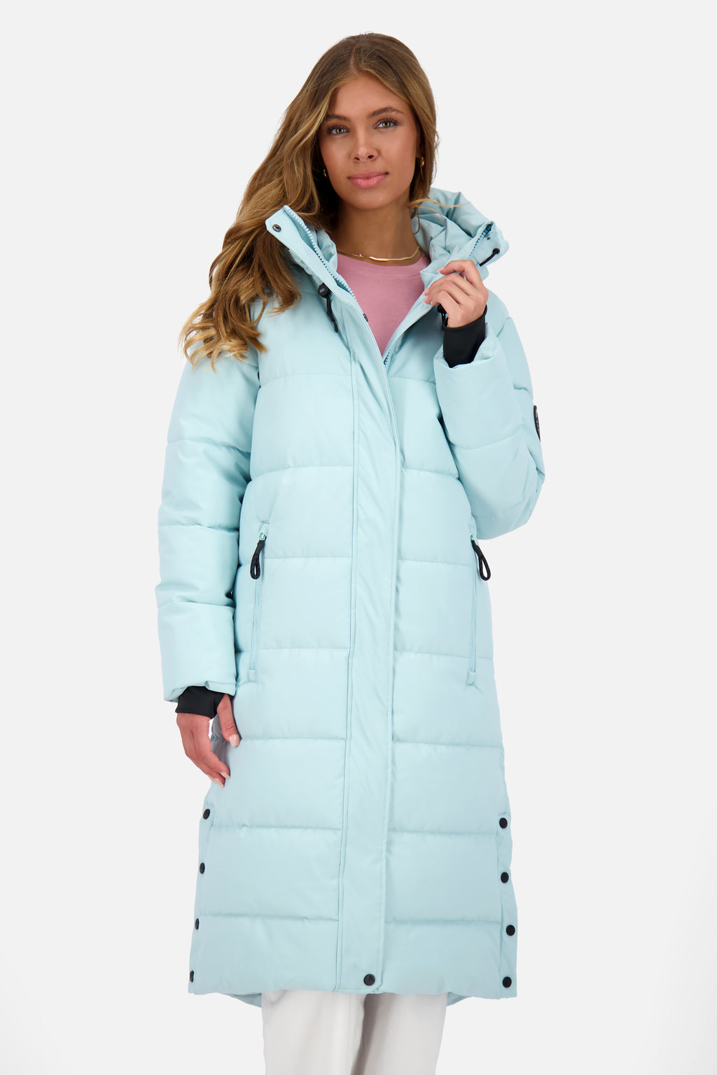 ALIFE & KICKIN Damen Steppjacke Katja glacial blue