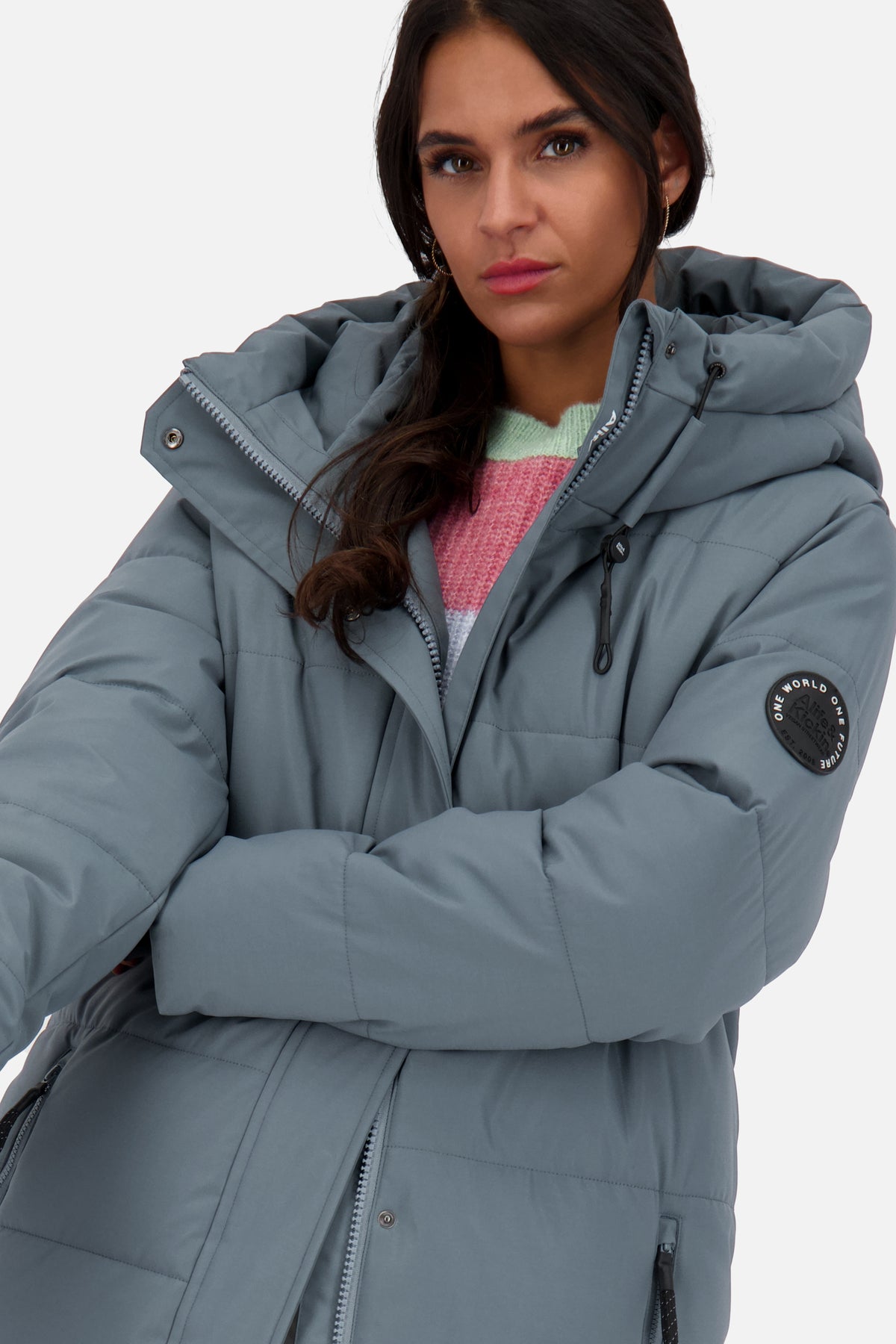 ALIFE & KICKIN Damen Steppjacke Katja basalt - 4